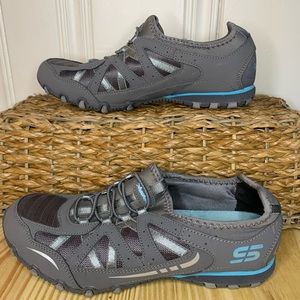 SKECHERS FLEX Relaxed Fit Breathe-Easy Grey Blue
